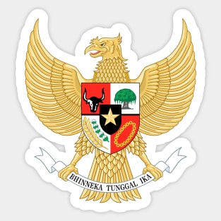 National emblem of Indonesia Sticker